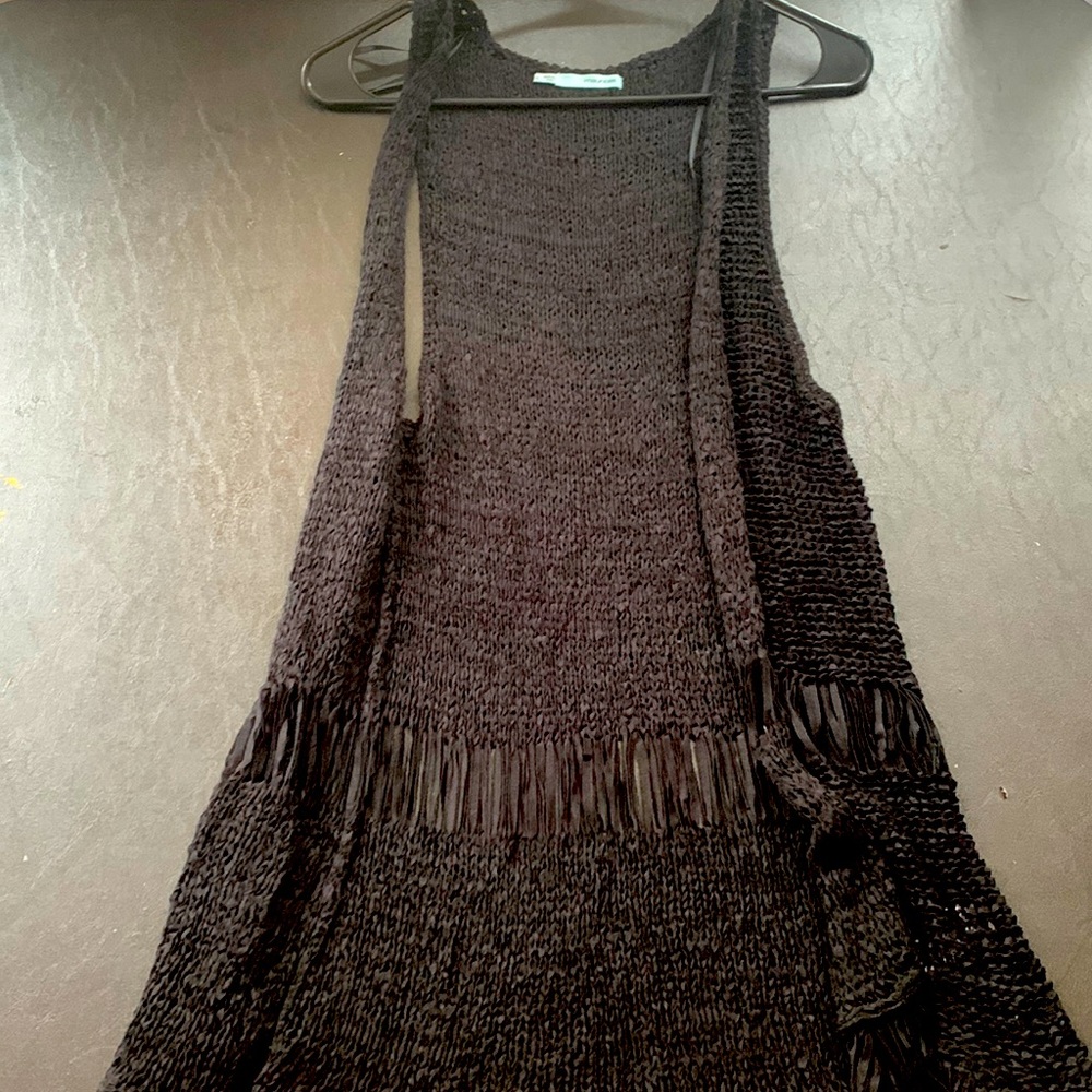 Boho chic black cardigan 🖤